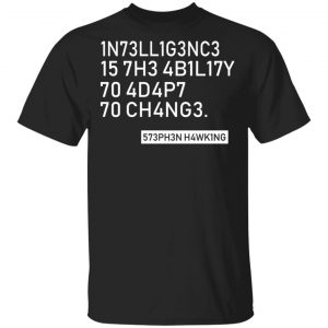 Black Intelligence T Shirt