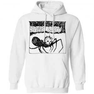Kurt Cobain Merch Spider Baby White Hoodie