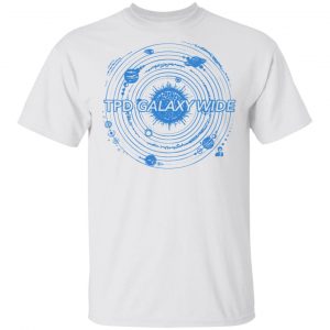 Twin Peaks Band Merch Galaxy Wide T-Shirt