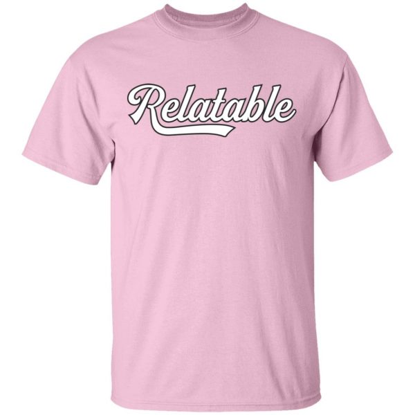 Brent Rivera Merch Relatable Light Pink Hoodie - Merchip8