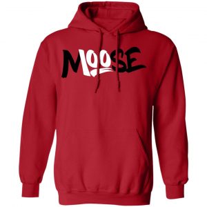 Moosecraft Merch Red Classic Pullover Hoodie