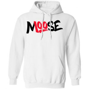 Moosecraft Merch White Classic Pullover Hoodie
