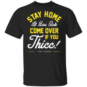 Tom Segura Sick Or Thicc Men's Black Tee