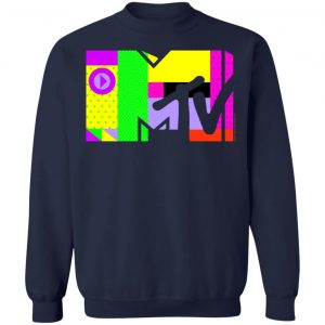 Wild N Out Merch Mtv Glitch Crewneck Sweatshirt