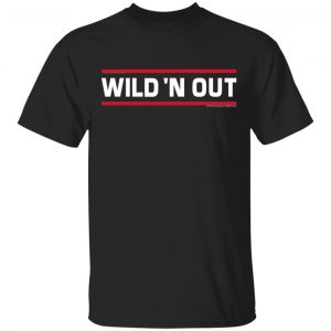 Wild N Out Merch Lined Logo Short Sleeve T-Shirt