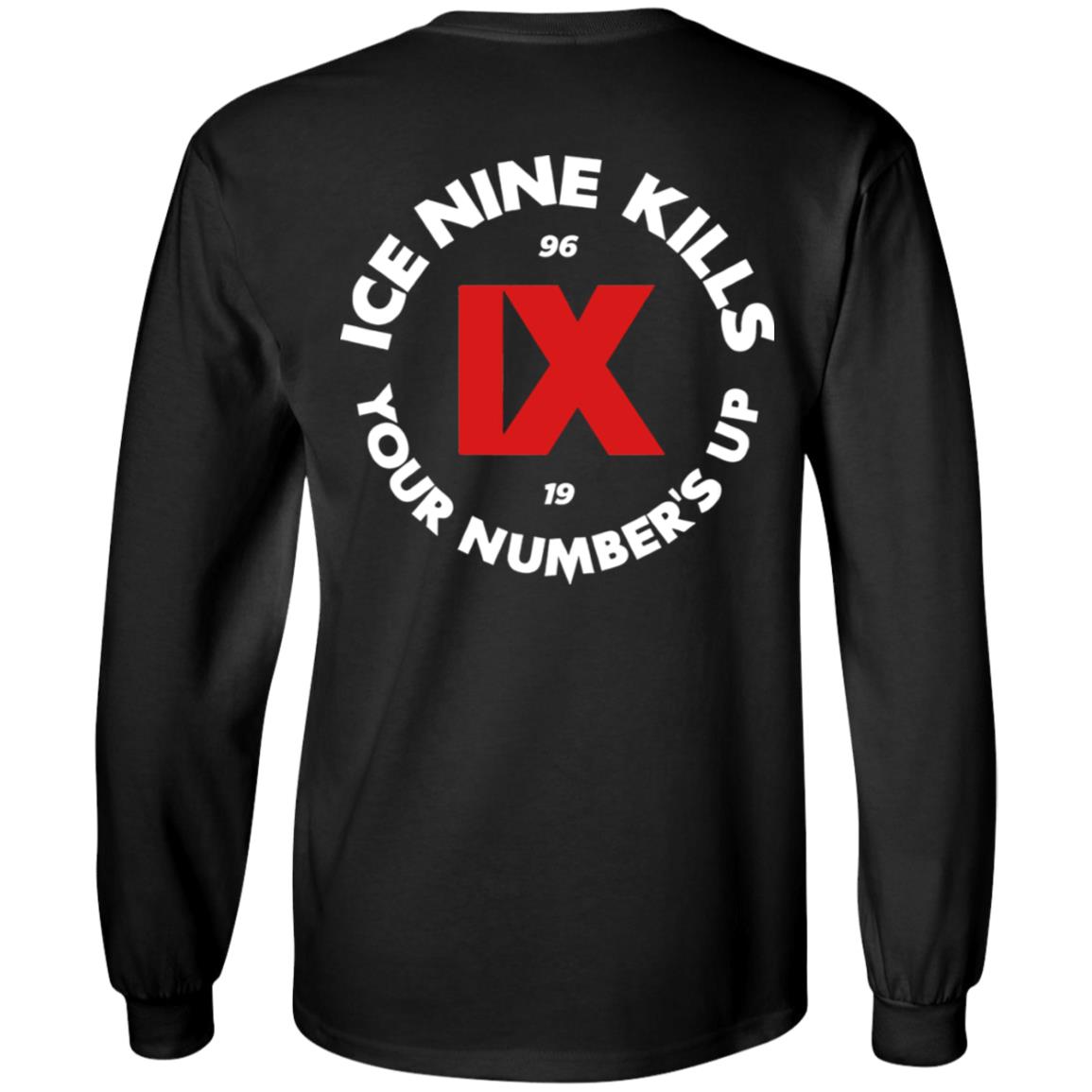 Ice Nine Kills Merch Your Number Up Hoodie - Merchip8