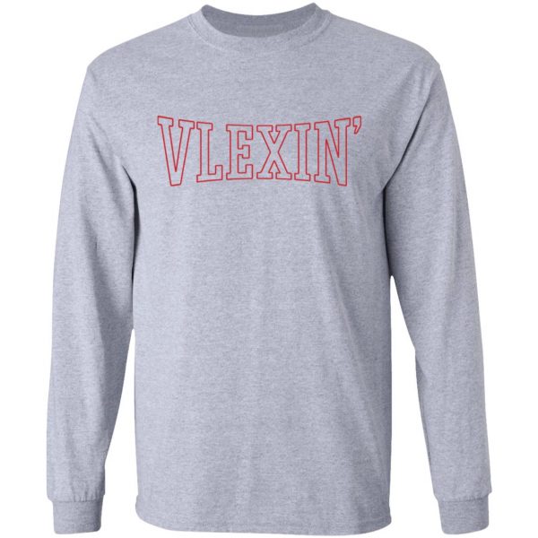 Vlexin College Collection Vlexin Merch White Vlexin Hoodie - Merchip8