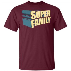 Bramfam Merch The Super Family Cardinal Red