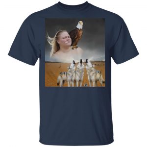 Trailer Trash Tammy Merch Majestic AF Tee In Black