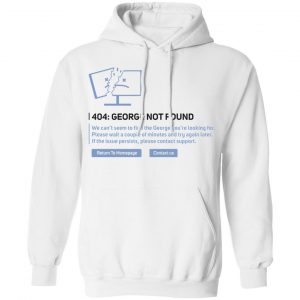 Georgenotfound Merch 404 George Not Found Hoodie