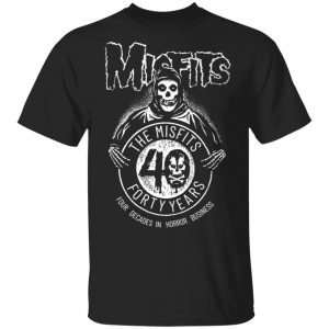 Misfits Merch Misfits 40th Anniversary T-Shirt