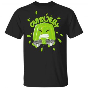Jelly Merch Crazy Jelly Shirt Black