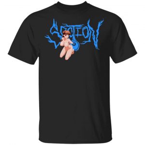 Section8official Merch Hentai Amber Black Shirt