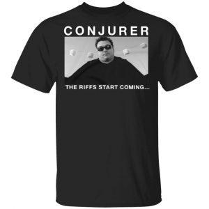 Night Shift Merch Conjurer The Riffs Start Coming T-Shirt