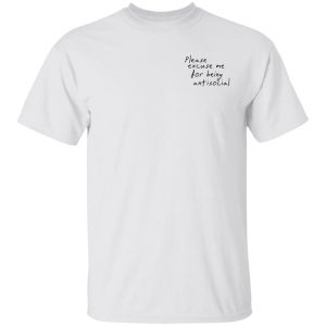 Roddy Ricch Merch Roddy Ricch Please Excuse Me White T-Shirt