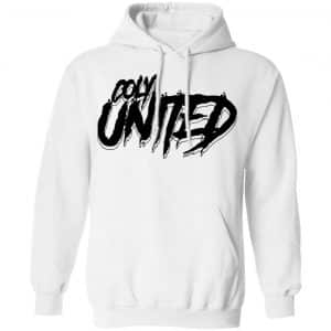 lucas coly coly united hoodie – black streetwear pullover with bold front graphic