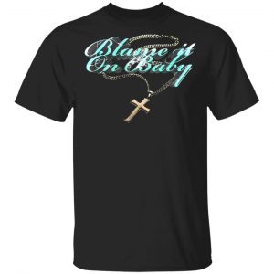 Dababy Merch Blame It On Baby Black Chain T-Shirt