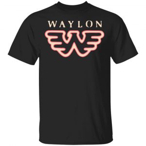 Waylon Jennings Red Gold Flying W Men's Tee