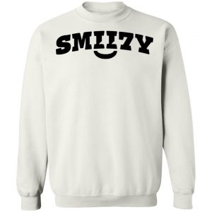 Smii7y Merch Logo Crewneck White