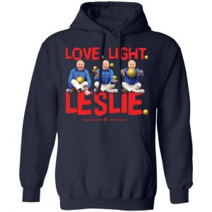 Leslie Jordan Merch LLL Hoodie Navy