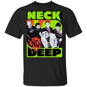 Neck Deep Merch Black Promo Tee