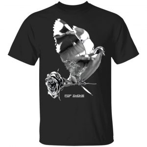 Pop Smoke T Shirt Dove Rose Black T-Shirt