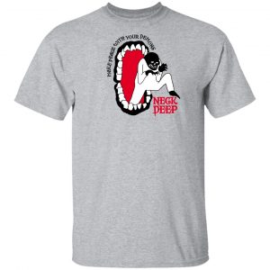 Neck Deep Merch Peace Demons Grey T-shirt