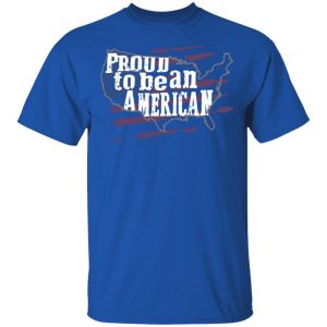 Lee Greenwood T Shirt Proud To Be An American Tee White Letters