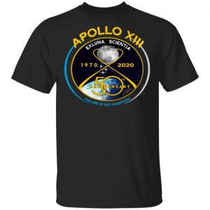 Nasa Merch Apollo 13 50th Failure Not An Option TShirt