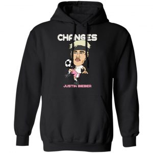 Justin Bieber Merch Changes Soccer Doodle Hoodie