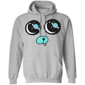 Dantdm merch DanTDM Bottle Saturn Eyes Pug Face Hoodie