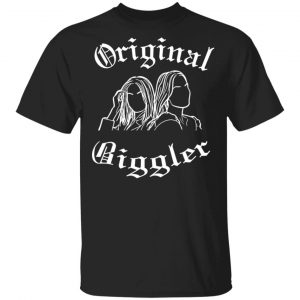 Giggly Squad Merch Original Giggler Black Tee