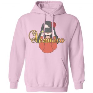 Eddievr Merch Veronica Shirt – black tee with Veronica text graphic from eddievr merch for fans of VR horror comedy content