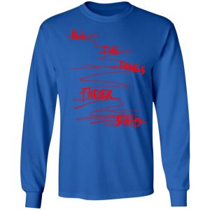 Tate Mcrae Merch Things I Never Said Long Sleeve