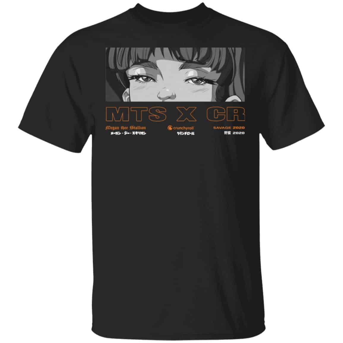 megan thee stallion crunchyroll merch Anime Eyes Hoodie – black hoodie with anime eye design and hip-hop fusion graphics