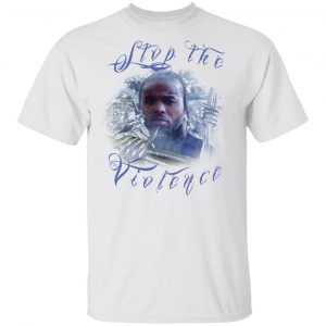 Pop Smoke T Shirt Stop The Violence T-Shirt