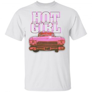 Megan Thee Stallion Merch Pink Hot Girl Caddie White T-Shirt