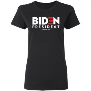 Biden Merch Biden President Unisex Women's Navy Tee