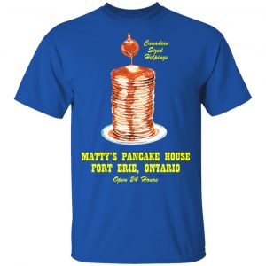 Matty Matheson Merch Pancake Housse Blue Tee