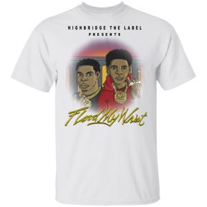 A Boogie Merch A Boogie Wit Da Hoodie Flood My Wrist White T-Shirt