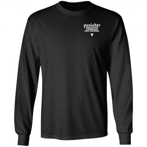 Phoebe Bridgers Merch Punisher Black Long Sleeve T-Shirt