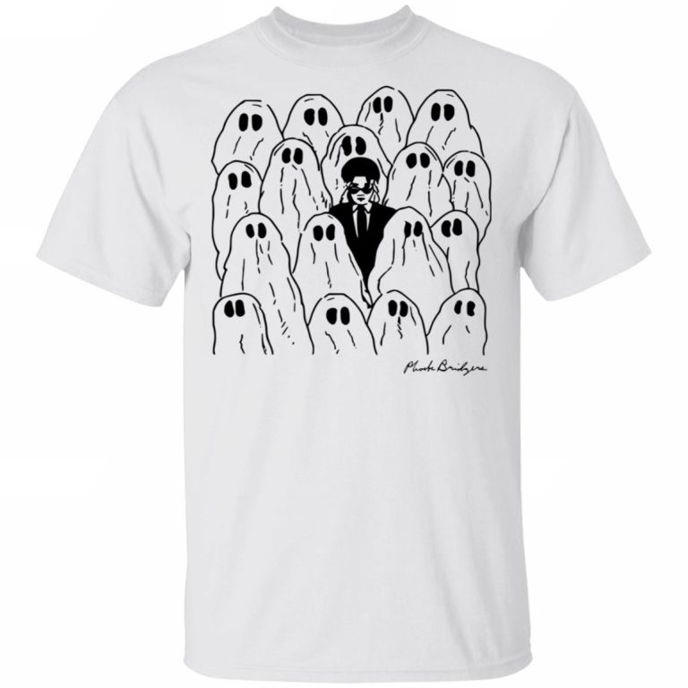 Phoebe Bridgers Merch Ghost In The Crowd White T-Shirt ...