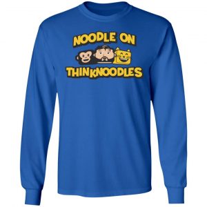 Thinknoodles Merch Noodle On Emoji Long Sleeve Tee Shirt