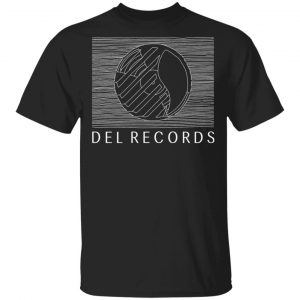 Del Records Merch Del Line Art Tee