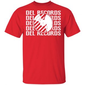 Del Records Merch Del Records Logo Repeat