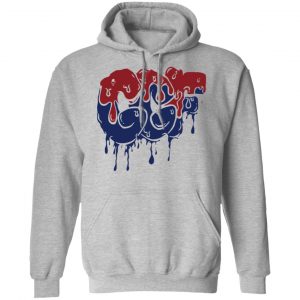 Del Records Merch GGF Drip Black Hoodie