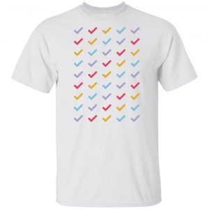 Crooked Media Merch Vote Save America Checkmark T-Shirt White
