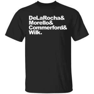 Rage Against The Machine Merch Surnames Tee