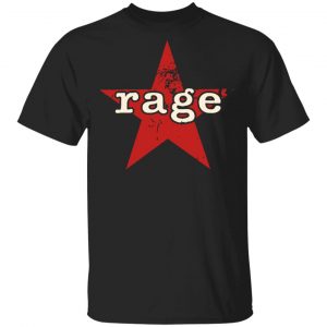 Rage Against The Machine Merch Vintage Rage Star Tee