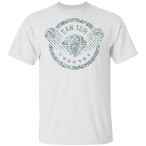 Dantdm Merch DanTDM White Glitter Hologram T-Shirt
